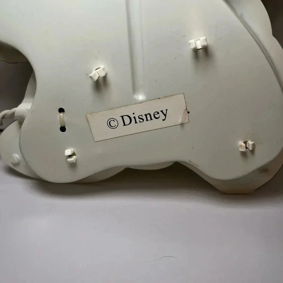 Disney Minnie Snowflake Glitter GLOW Indoor And Outdoor Use Decoration VINTAGE - Picture 3 of 9